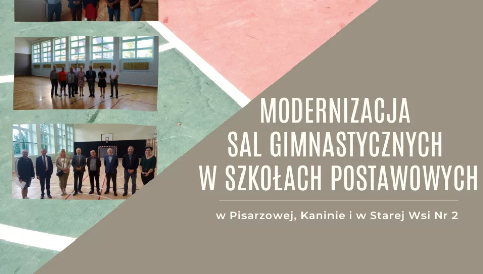 Zakończenie modernizacji sal gimnastycznych - zdjęcie 1