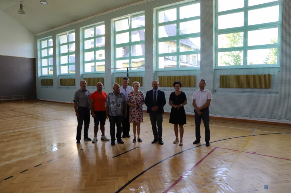 Zakończenie modernizacji sal gimnastycznych - zdjęcie 10