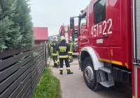 Pożar budynku gospodarczego - zdjęcie główne