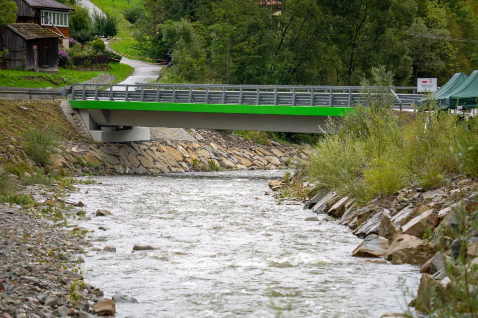 Otwarcie i poświęcenie mostu imienia Józefa Leśniaka - zdjęcie 3