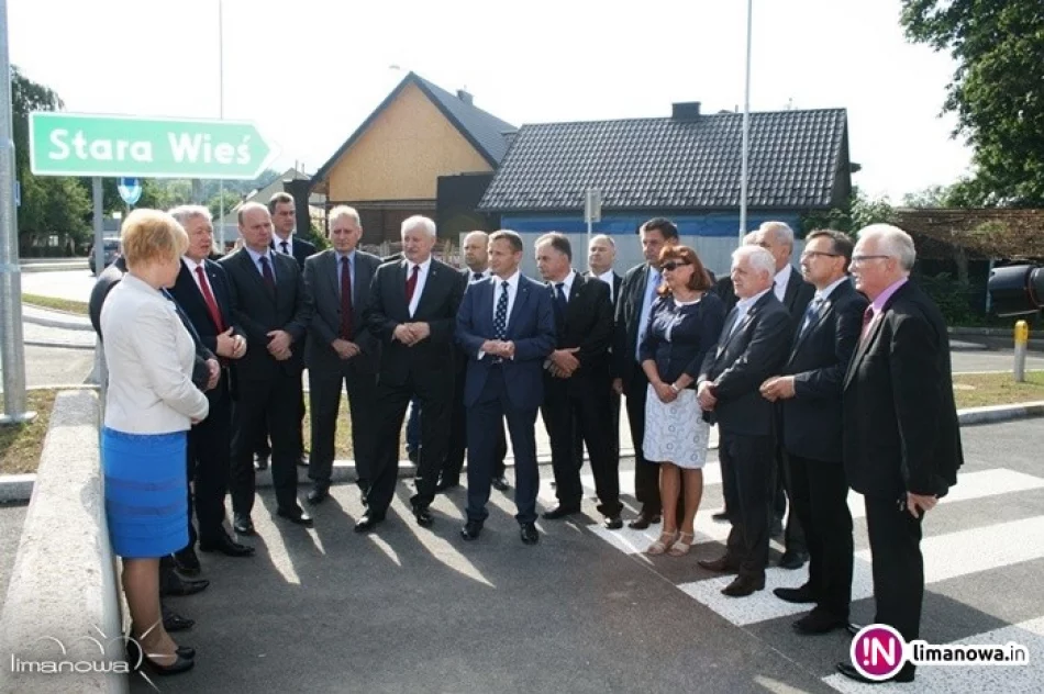 Rondo (Limanowa-Sowliny) oficjalnie oddane w ręce kierowców - zdjęcie 2