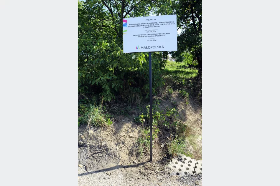 Odbiór zmodernizowanych dróg do gruntów rolnych w miejscowościach Kłodne i Wysokie - zdjęcie 3