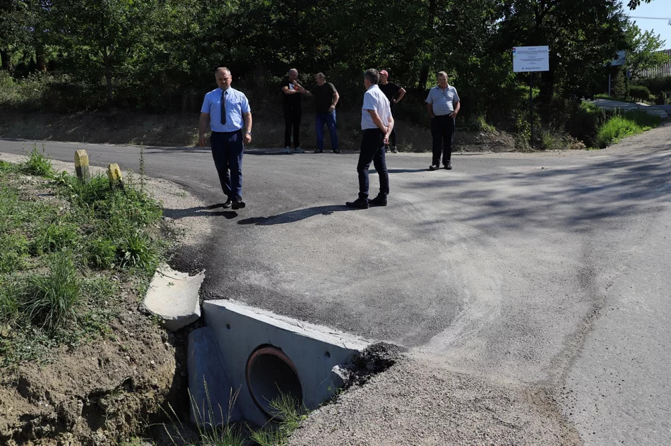 Odbiór zmodernizowanych dróg do gruntów rolnych w miejscowościach Kłodne i Wysokie - zdjęcie 4