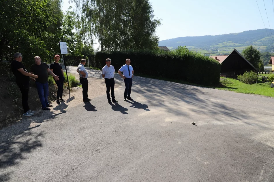 Odbiór zmodernizowanych dróg do gruntów rolnych w miejscowościach Kłodne i Wysokie - zdjęcie 7