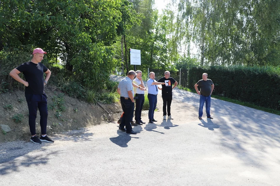 Odbiór zmodernizowanych dróg do gruntów rolnych w miejscowościach Kłodne i Wysokie - zdjęcie 8