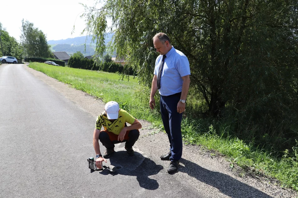 Odbiór zmodernizowanych dróg do gruntów rolnych w miejscowościach Kłodne i Wysokie - zdjęcie 15