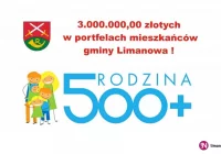 3.000.000,00 zł otrzymali mieszkańcy gminy w ramach programu „Rodzina 500 +” - zdjęcie główne