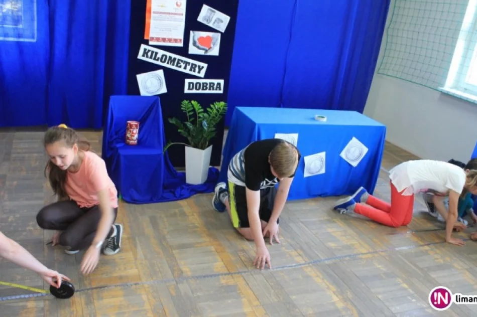 Czy dobro można zmierzyć? – akcja „Kilometry Dobra” w SP w Nowym Rybiu - zdjęcie 2