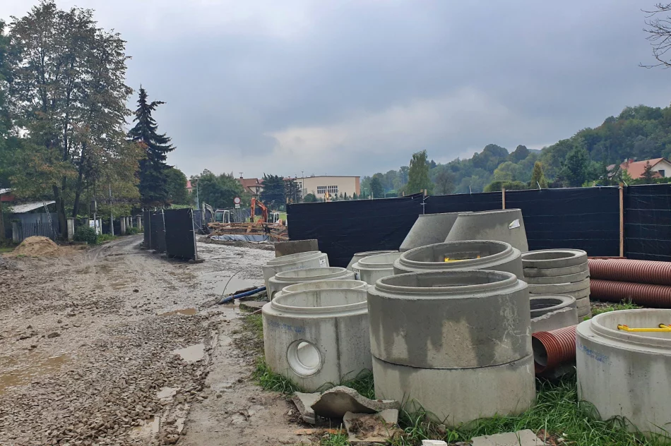 Prace przy budowie mostu - zdjęcie 2