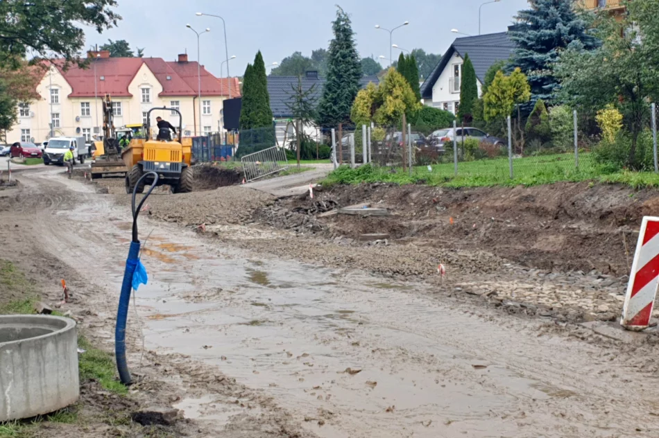 Prace przy budowie mostu - zdjęcie 3