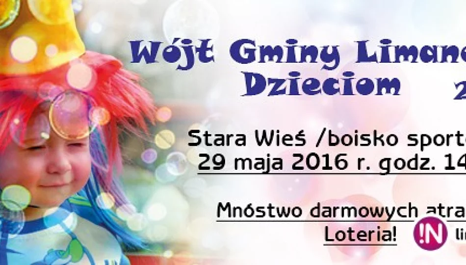 29 maja Dzień Dziecka w Starej Wsi – loteria z nagrodami, wesołe miasteczko i animacje gratis! - zdjęcie 1