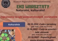 Na październikowy cykl EKO WARSZTATÓW zaprasza Muzeum Regionalne Ziemi Limanowskiej - zdjęcie główne