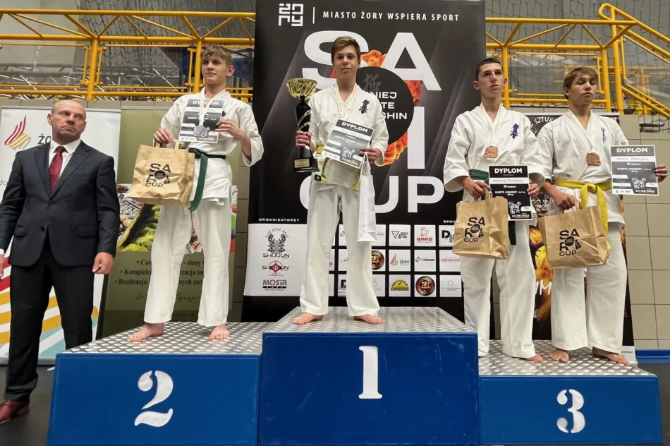 Udany początek sezonu karateków ARS Limanowa JONIEC Team – 6 medali wywalczonych na SARI CUP w Żorach - zdjęcie 6