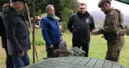 Wojewoda Małopolski na ćwiczeniach żołnierzy WOT w Limanowej - zdjęcie 4