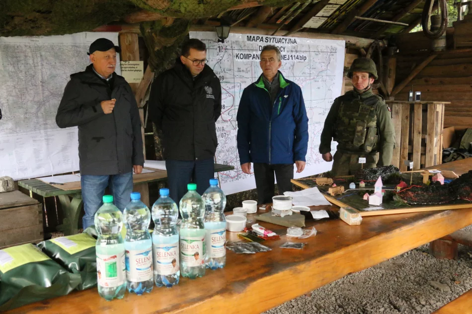 Wojewoda Małopolski na ćwiczeniach żołnierzy WOT w Limanowej - zdjęcie 12