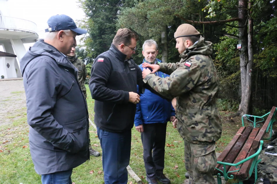 Wojewoda Małopolski na ćwiczeniach żołnierzy WOT w Limanowej - zdjęcie 15
