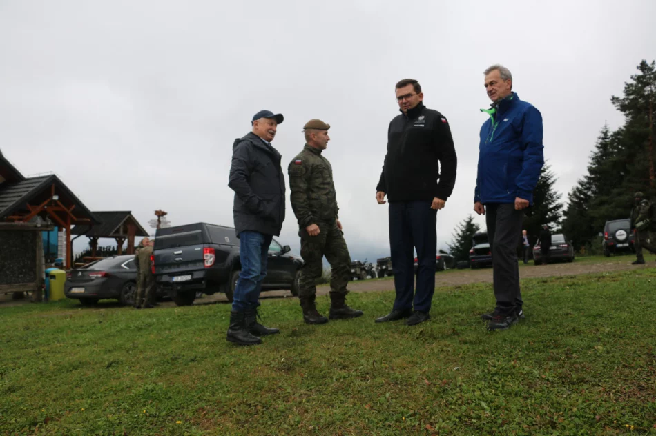 Wojewoda Małopolski na ćwiczeniach żołnierzy WOT w Limanowej - zdjęcie 18