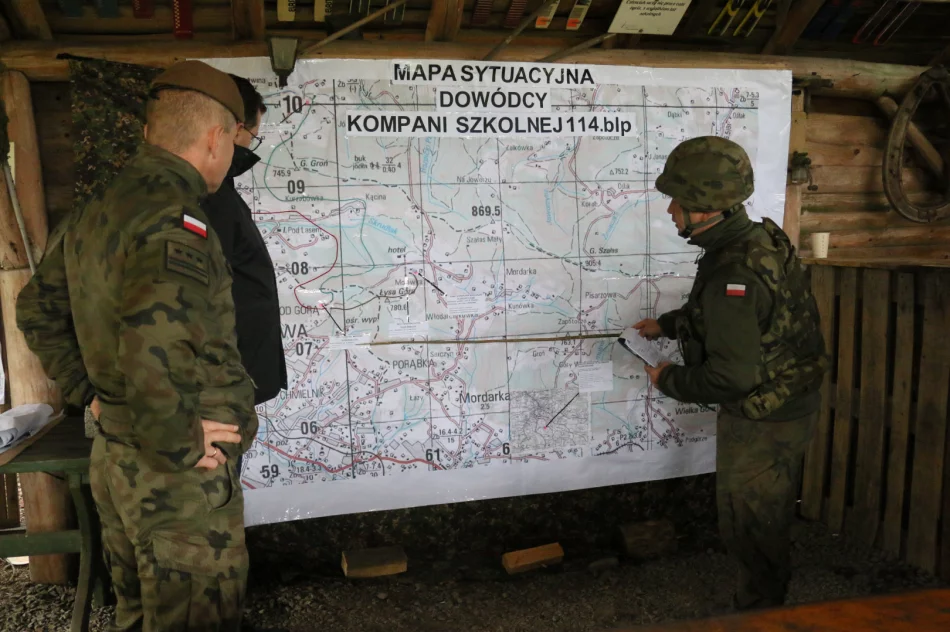 Wojewoda Małopolski na ćwiczeniach żołnierzy WOT w Limanowej - zdjęcie 20