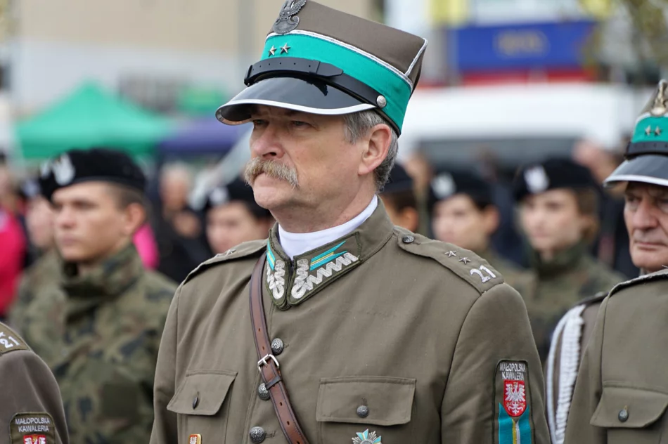 Przysięga żołnierzy WOT na Rynku w Limanowej - zdjęcie 7