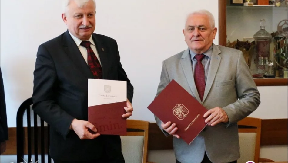 Porozumienie między Miastem Limanowa, a Gminą Limanowa w sprawie realizacji wspólnych inwestycji - zdjęcie 1