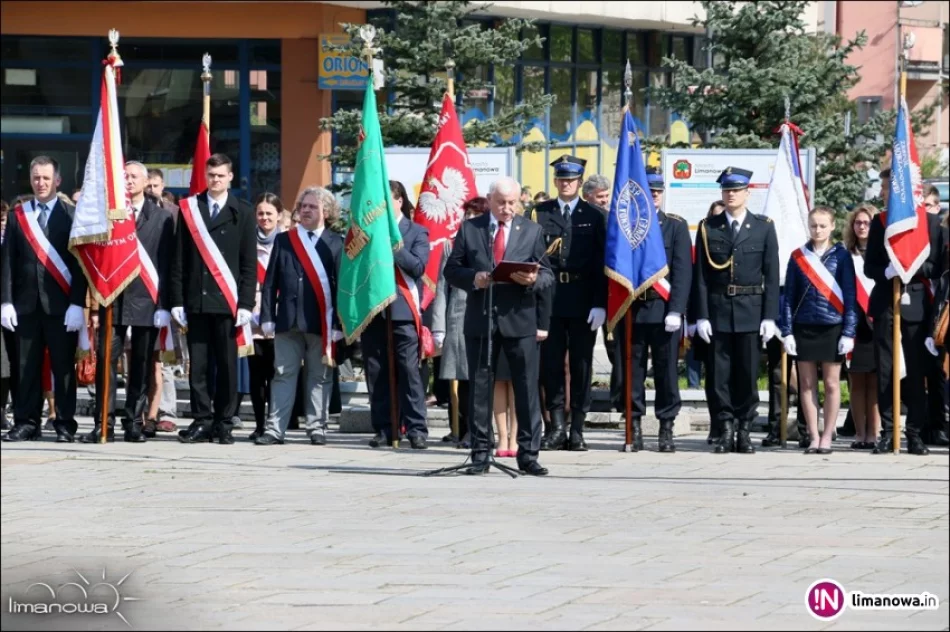 Limanowianie uczcili Święto Konstytucji 3 Maja - zdjęcie 4