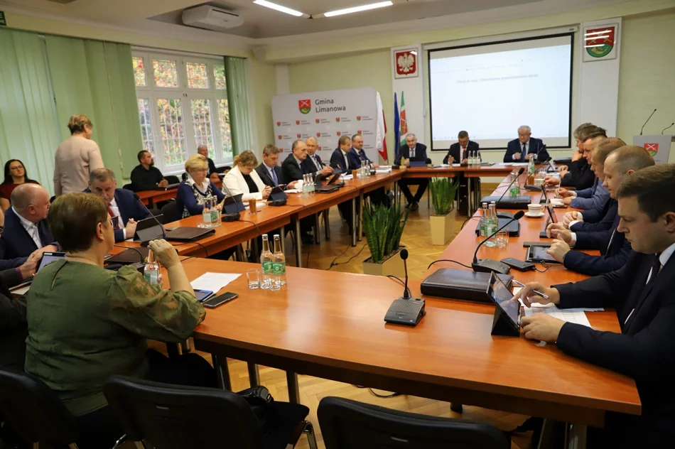 Podsumowanie XXVII sesji Rady Gminy Limanowa - zdjęcie 2