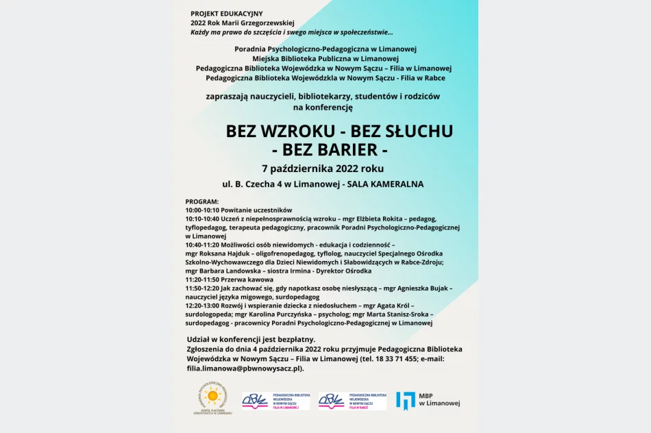 "Bez wzroku - bez słuchu - bez barier" - zdjęcie 2