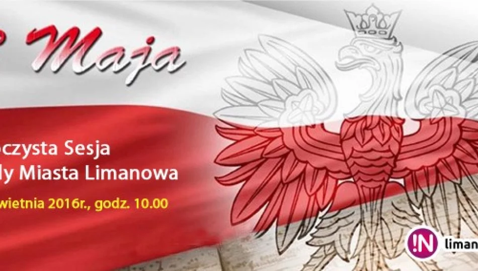 Dziś uroczysta sesja Rady Miasta Limanowa - zdjęcie 1