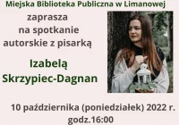 Spotkanie autorskie z Izabelą Skrzypiec-Dagnan w MBP w Limanowej - zdjęcie główne