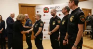  Podziękowania dla strażników z okazji 30-lecia działalności Straży Miejskiej w Limanowej - zdjęcie 3