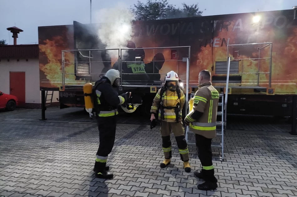 Testy w mobilnej komorze dymowej - zdjęcie 2