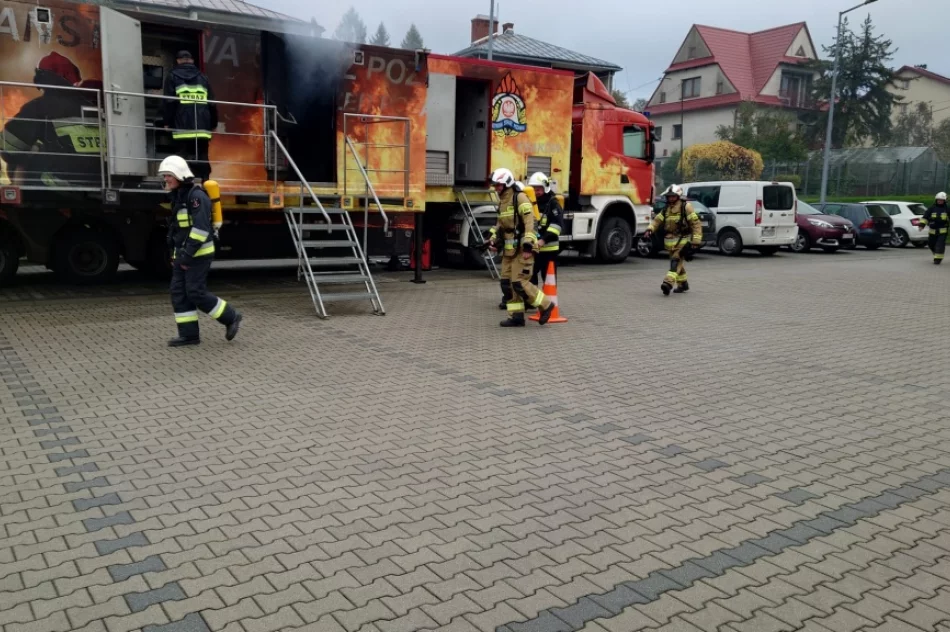 Testy w mobilnej komorze dymowej - zdjęcie 4