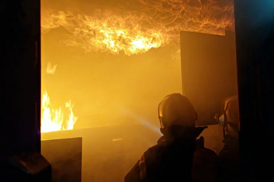 Testy w mobilnej komorze dymowej - zdjęcie 5