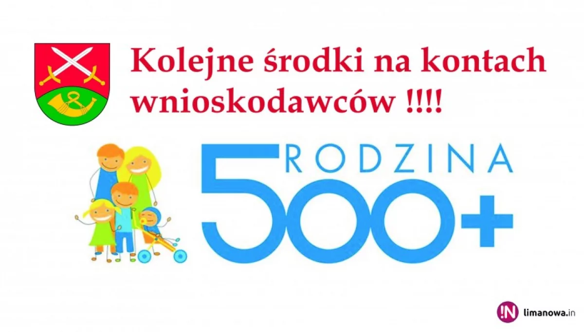Program „Rodzina 500 +”- już prawie 300.000,00 zł na kontach wnioskodawców!