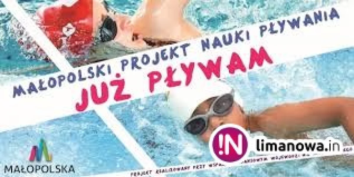 „Już pływam” w wykonaniu uczniów Zespołu Szkół Samorządowych Nr 4 w Limanowej