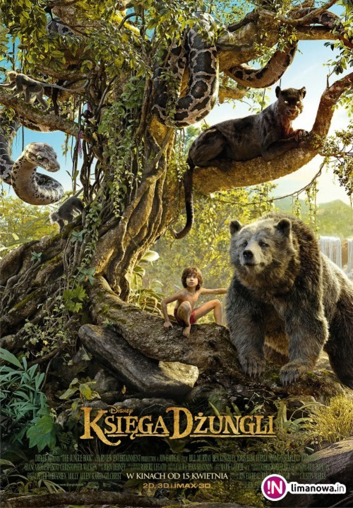Premiera w kinie Klaps - „Księga dżungli” na ekranie od 15 kwietnia!