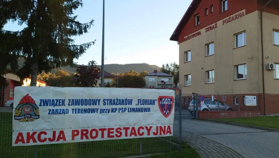 Ruszył protest strażaków - zdjęcie 1