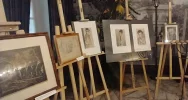 W muzeum odbył się wernisaż wystawy prac po warsztatach kaligrafii  - zdjęcie 3