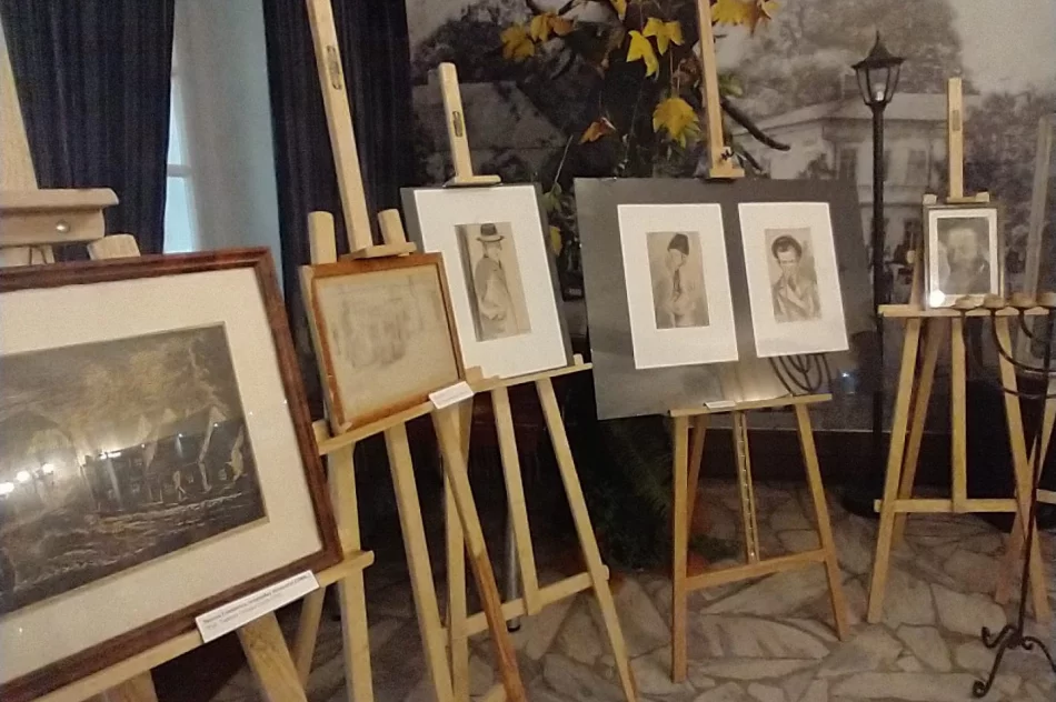 W muzeum odbył się wernisaż wystawy prac po warsztatach kaligrafii  - zdjęcie 3