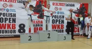 9 medali i 4 miejsce drużynowo dla Limanowskiego Klubu Kyokushin Karate na Polish Open WKB w Leżajsku - zdjęcie 3