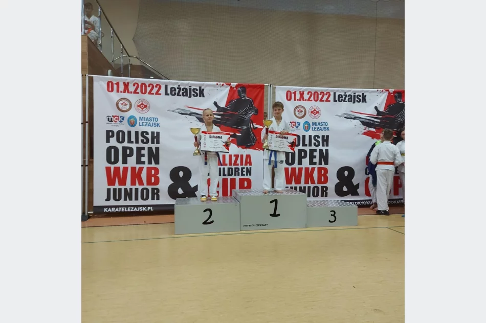 9 medali i 4 miejsce drużynowo dla Limanowskiego Klubu Kyokushin Karate na Polish Open WKB w Leżajsku - zdjęcie 9