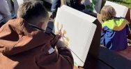 Przedszkolaki z Miejskiego Przedszkola nr 1 wzięły udział w „Jesiennym plenerze malarskim” - zdjęcie 2