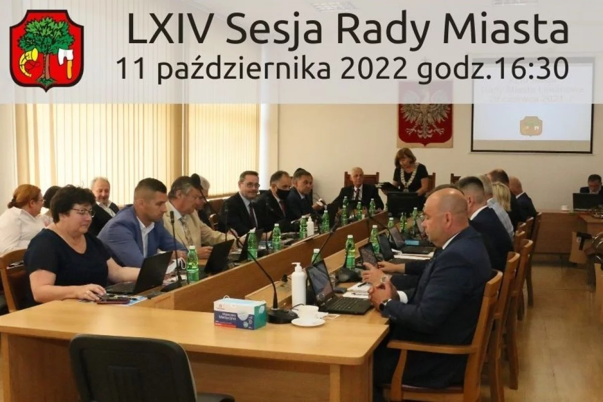 Sesja Rady Miasta Limanowa -11 października godz.16:30