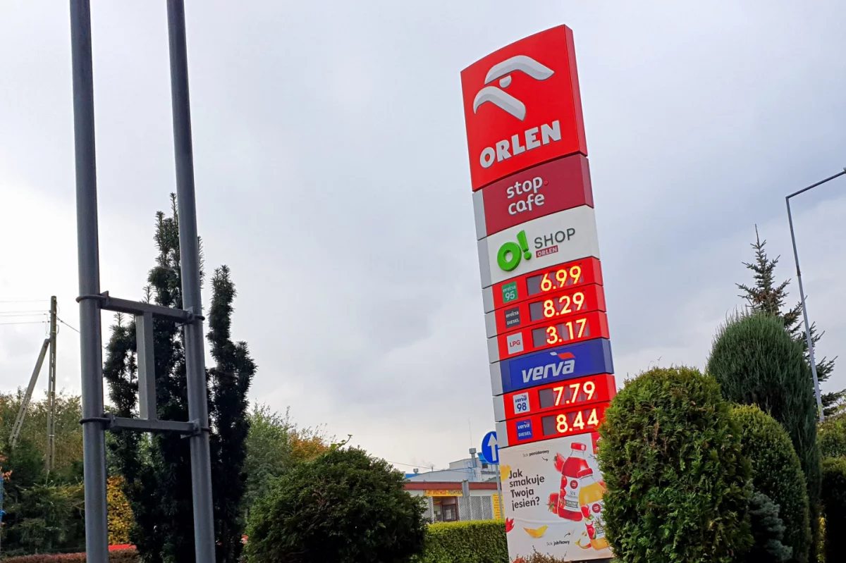 Wzrost cen na stacjach paliw w Limanowej