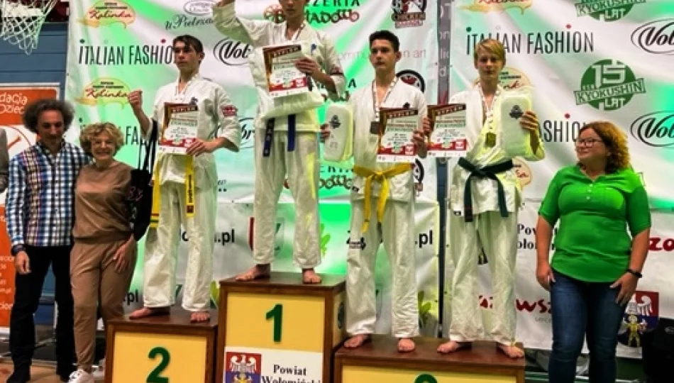 Limanowski karateka – Arkadiusz Kądziołka Mistrzem Polski w Karate Kyokushin - zdjęcie 1