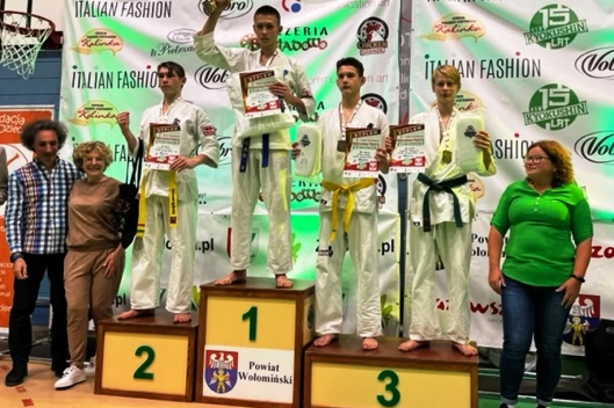 Limanowski karateka – Arkadiusz Kądziołka Mistrzem Polski w Karate Kyokushin