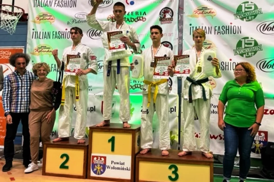 Limanowski karateka – Arkadiusz Kądziołka Mistrzem Polski w Karate Kyokushin - zdjęcie 2