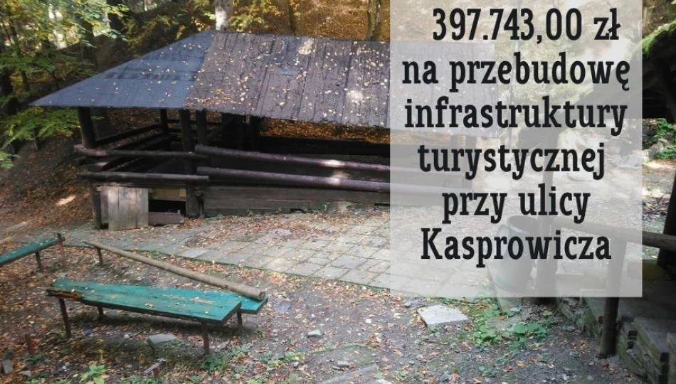 Zmodernizowana zostanie infrastruktura turystyczna przy ul. Kasprowicza w Limanowej - zdjęcie 1