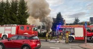 Pożar budynku pracowni reklamy - zdjęcie 2