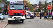 Zderzenie 3 aut, droga zablokowana - zdjęcie 5